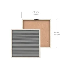 Sonoma Goods For Life® 12" X 12" Letterboard Gray Slates With White Frame 7 Sonoma Goods For Life® 12" X 12" Letterboard Gray Slates With White Frame -Kohl's Sales 5281594 ALT5