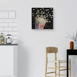 Master Piece Cinema Popcorn Canvas Wall Art -Kohl's Sales 5468044 ALT3