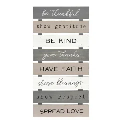 Sonoma Goods For Life® Be Thankful Plank Wall Decor