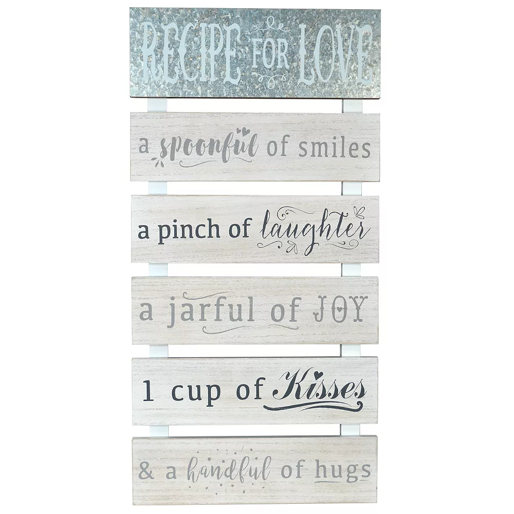 Sonoma Goods For Life® Recipe For Love Wall Decor 1 Sonoma Goods For Life® Recipe For Love Wall Decor