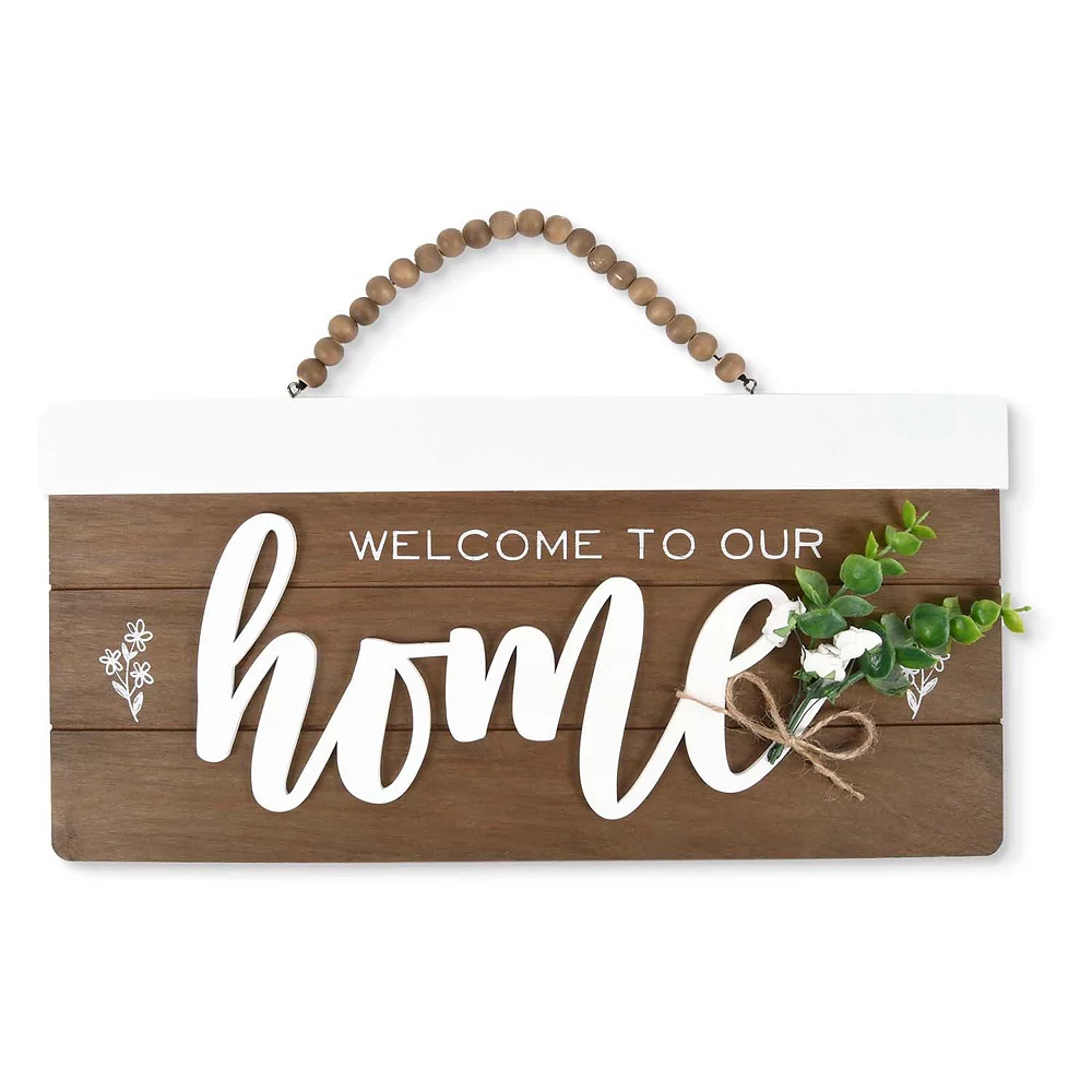 Sonoma Goods For Life® Welcome Home Beaded Wall Decor 1 Sonoma Goods For Life® Welcome Home Beaded Wall Decor