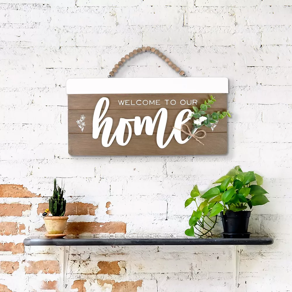 Sonoma Goods For Life® Welcome Home Beaded Wall Decor 2 Sonoma Goods For Life® Welcome Home Beaded Wall Decor - Image 2