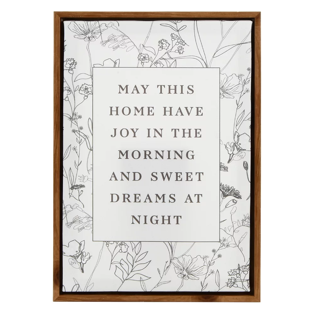 Sonoma Goods For Life® Joy Sweet Dreams Wall Decor 1 Sonoma Goods For Life® Joy Sweet Dreams Wall Decor
