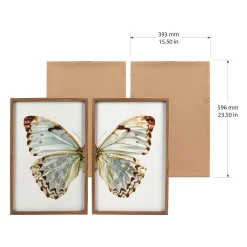 Sonoma Goods For Life® Butterfly Framed Wall Art 2-piece Set 8 Sonoma Goods For Life® Butterfly Framed Wall Art 2-piece Set -Kohl's Sales 5636627 ALT4