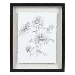 Kohl's Sales 13 Sonoma Goods For LifeĀ® Shadowbox Drawn Sunflowers