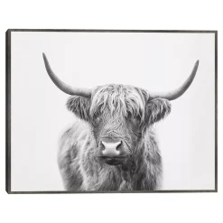 Master Piece Highland Bull Wall Art By Sisi & Seb