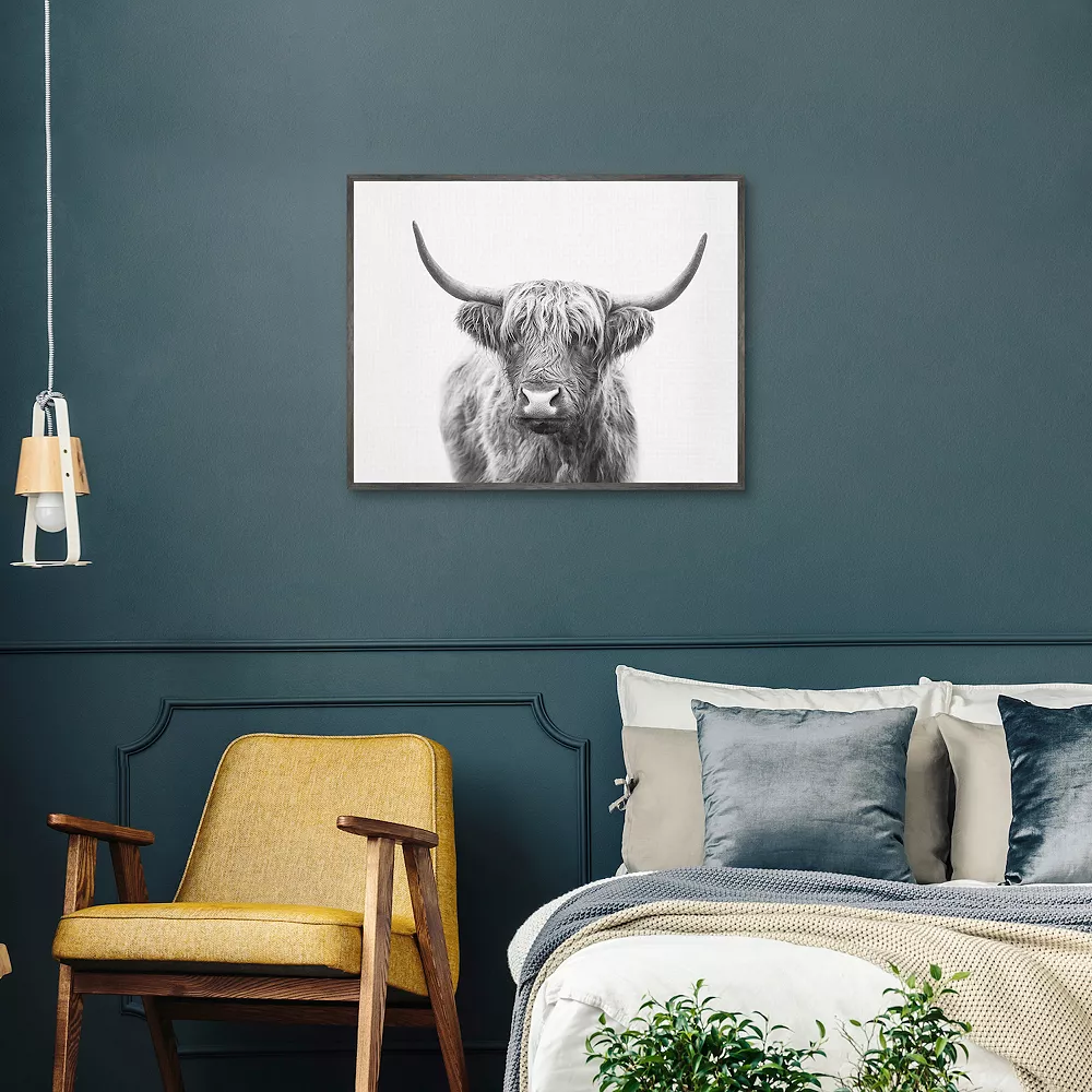 Master Piece Highland Bull Wall Art By Sisi & Seb 2 Master Piece Highland Bull Wall Art By Sisi & Seb - Image 2