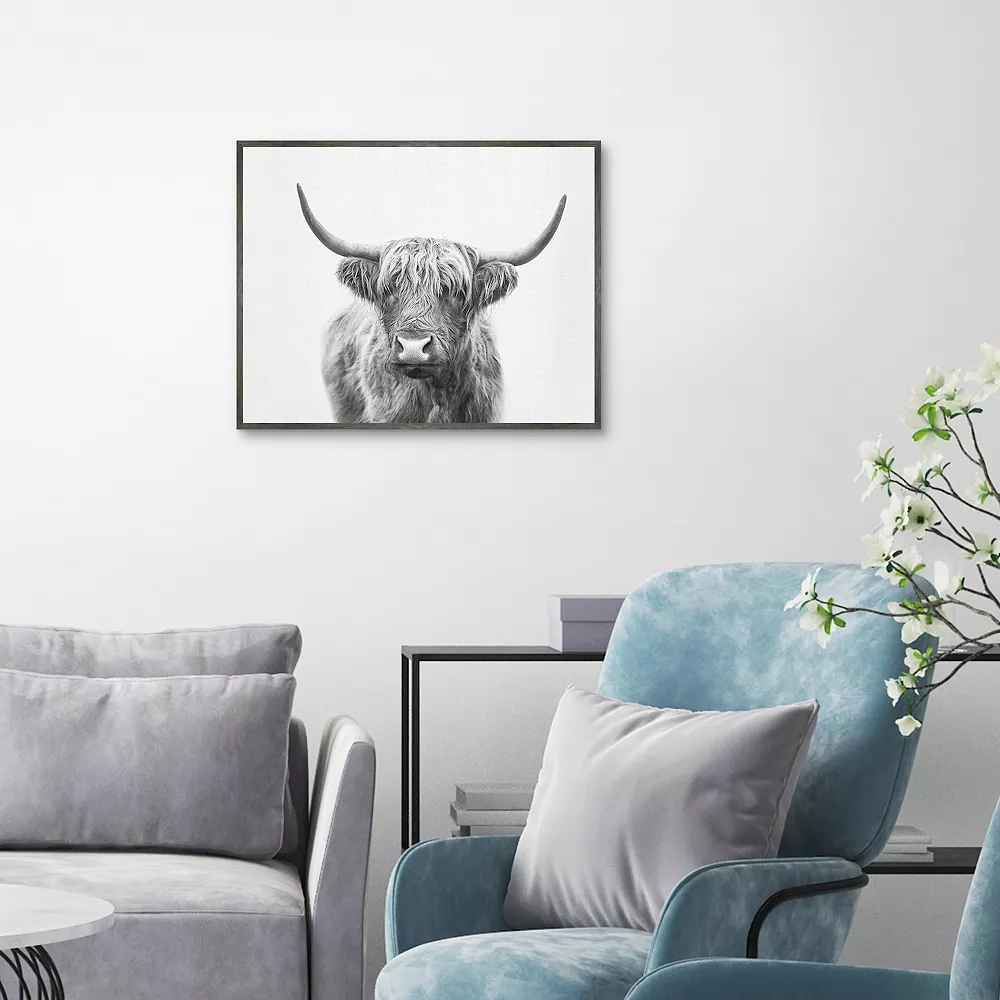 Master Piece Highland Bull Wall Art By Sisi & Seb 4 Master Piece Highland Bull Wall Art By Sisi & Seb - Image 4