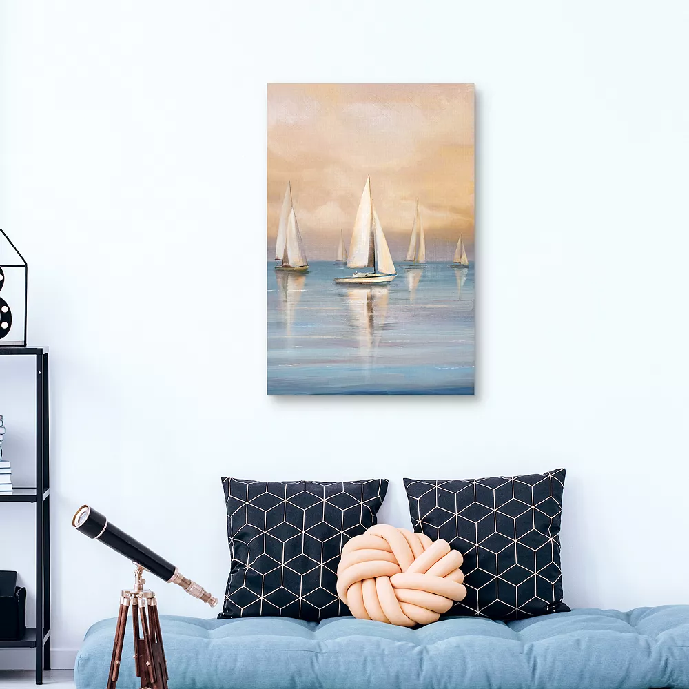 Master Piece Gentle Sails Canvas Wall Art By Studio Arts 2 Master Piece Gentle Sails Canvas Wall Art By Studio Arts - Image 2