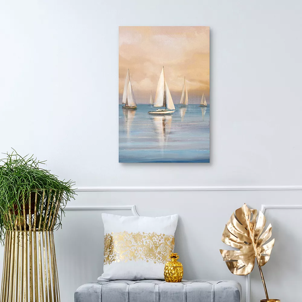 Master Piece Gentle Sails Canvas Wall Art By Studio Arts 4 Master Piece Gentle Sails Canvas Wall Art By Studio Arts - Image 4