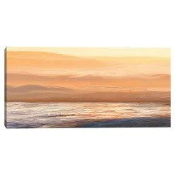 Master Piece Sunset Waters Canvas Wall Art By Studio Arts