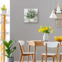 Sonoma Goods For Life® Eucalyptus Pot Canvas Wall Art -Kohl's Sales 5661543 ALT3