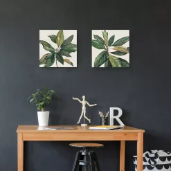 Sonoma Goods For Life® Magnolia Leaves I & II Canvas Wall Art 2-piece Set 7 Sonoma Goods For Life® Magnolia Leaves I & II Canvas Wall Art 2-piece Set -Kohl's Sales 5661545 ALT3