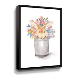 ArtWall Camilla The Bunny Framed Wall Art