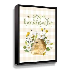ArtWall Grow Beautifully Beehive Framed Wall Art