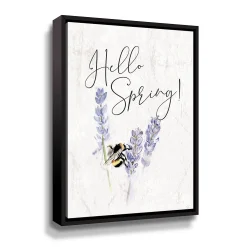 ArtWall Hello Spring Bee Framed Wall Art