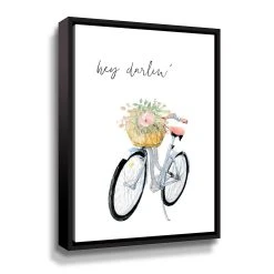 ArtWall Hey Darlin' Bicycle Framed Wall Art