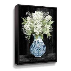 ArtWall Hydrangea Elegance Framed Wall Art