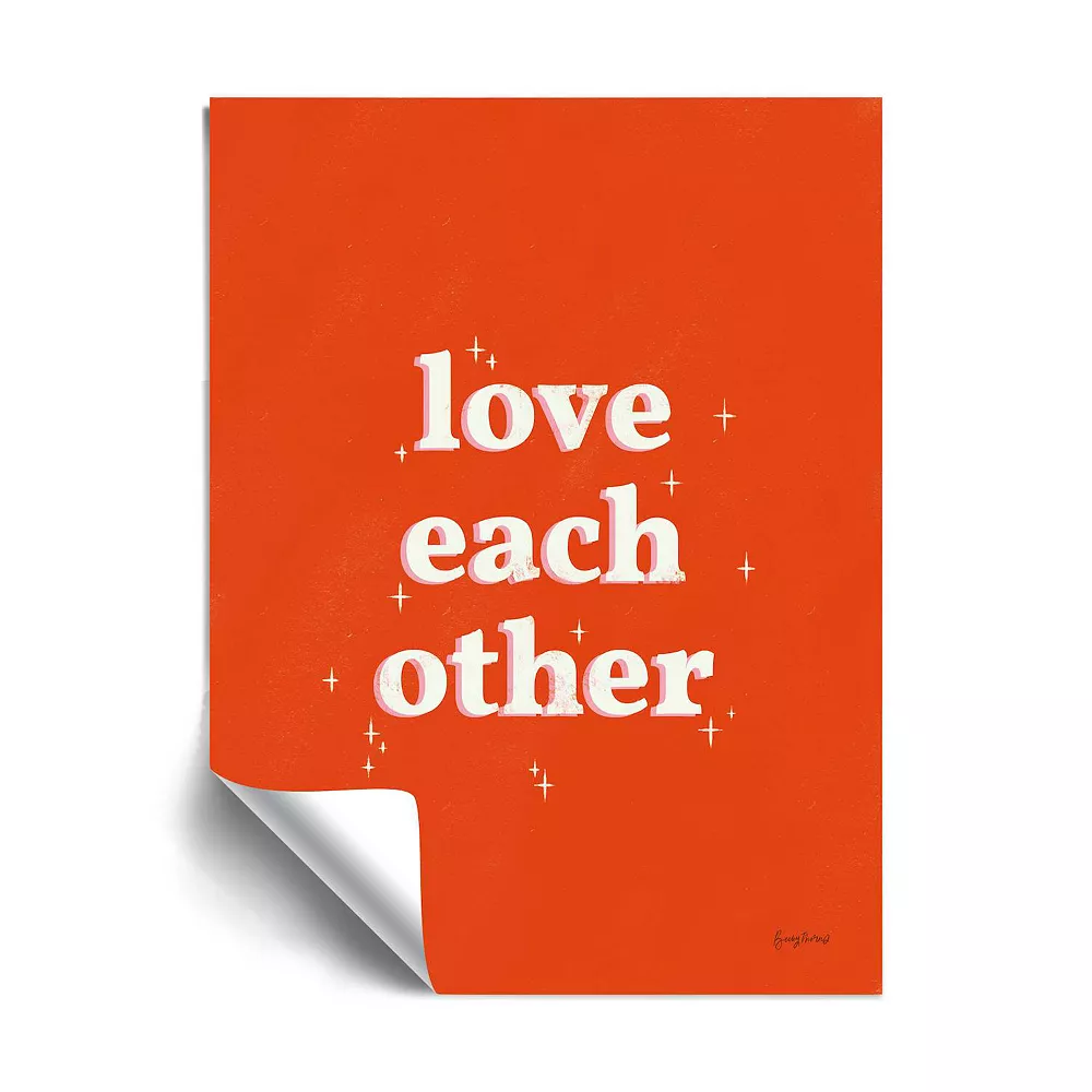 ArtWall Love Each Other Removable Wall Art 1 ArtWall Love Each Other Removable Wall Art
