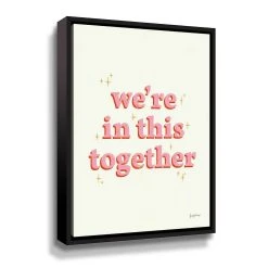 ArtWall In This Together Framed Wall Art