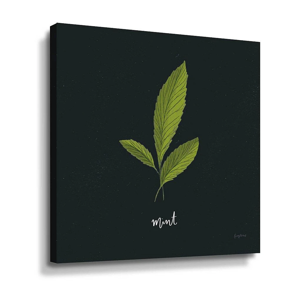 ArtWall Herbs VII Mint Canvas Wall Art 1 ArtWall Herbs VII Mint Canvas Wall Art
