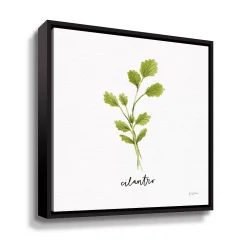 ArtWall Herbs IV Cilantro Framed Wall Art