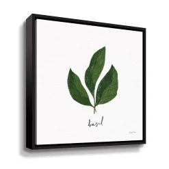 ArtWall Herbs VI Basil Framed Wall Art