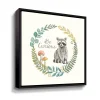 ArtWall Be Curious Raccoon Framed Wall Art