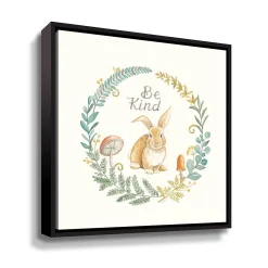 ArtWall Be Kind Rabbit Framed Wall Art