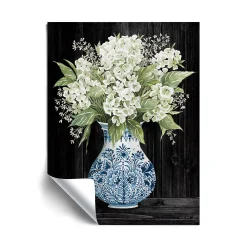 ArtWall Hydrangea Elegance Removable Wall Art