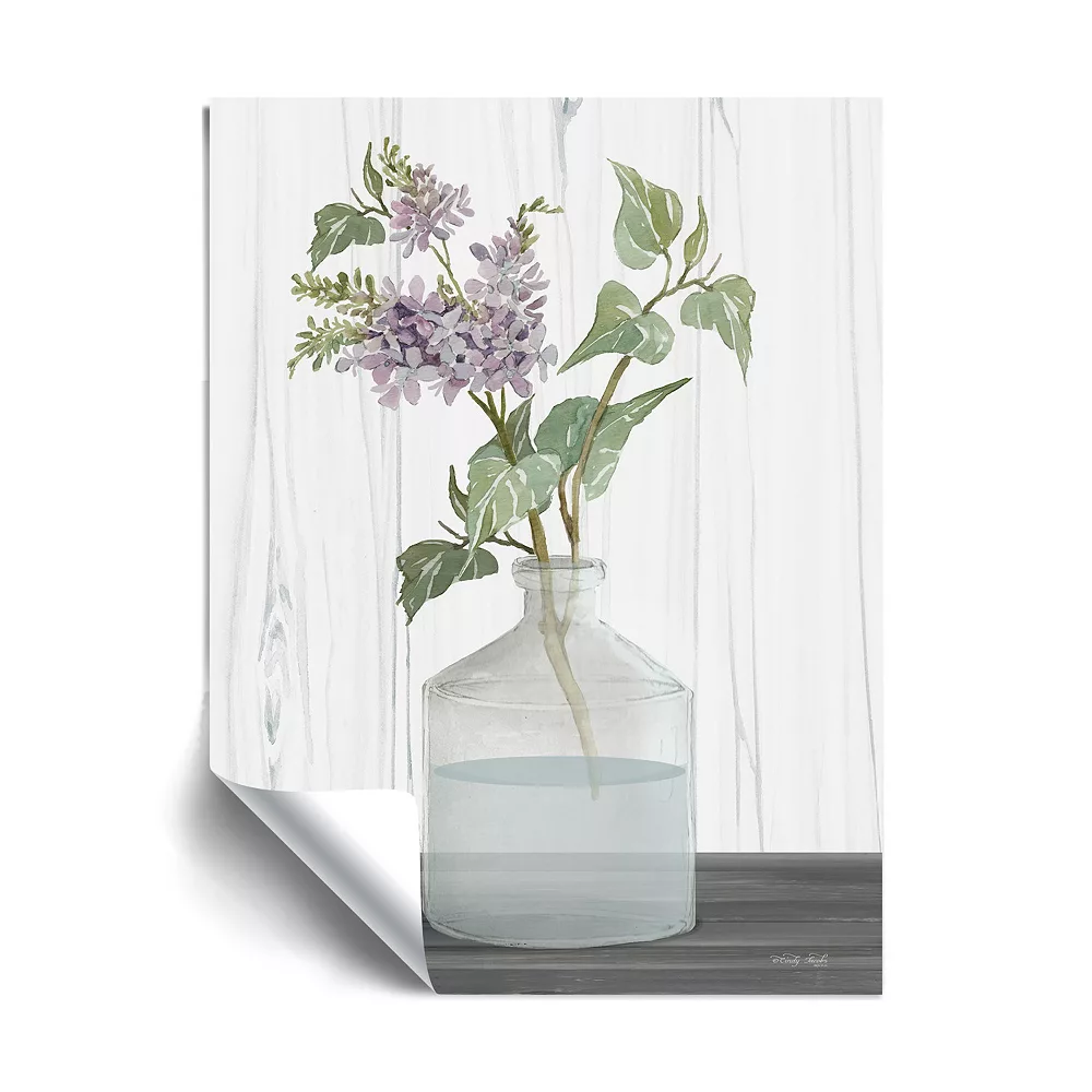 ArtWall Lilacs IV Removable Wall Art 1 ArtWall Lilacs IV Removable Wall Art