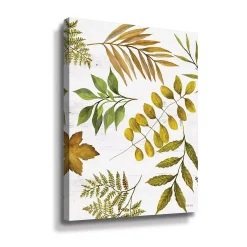 ArtWall Leaf Patterns I Canvas Wall Art