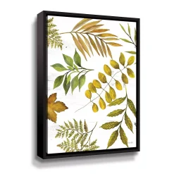 ArtWall Leaf Patterns I Framed Wall Art