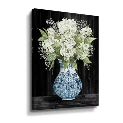 ArtWall Hydrangea Elegance Canvas Wall Art