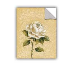 ArtWall Elegant Rose Removable Wall Art