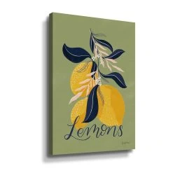 ArtWall Lemons I Canvas Wall Art