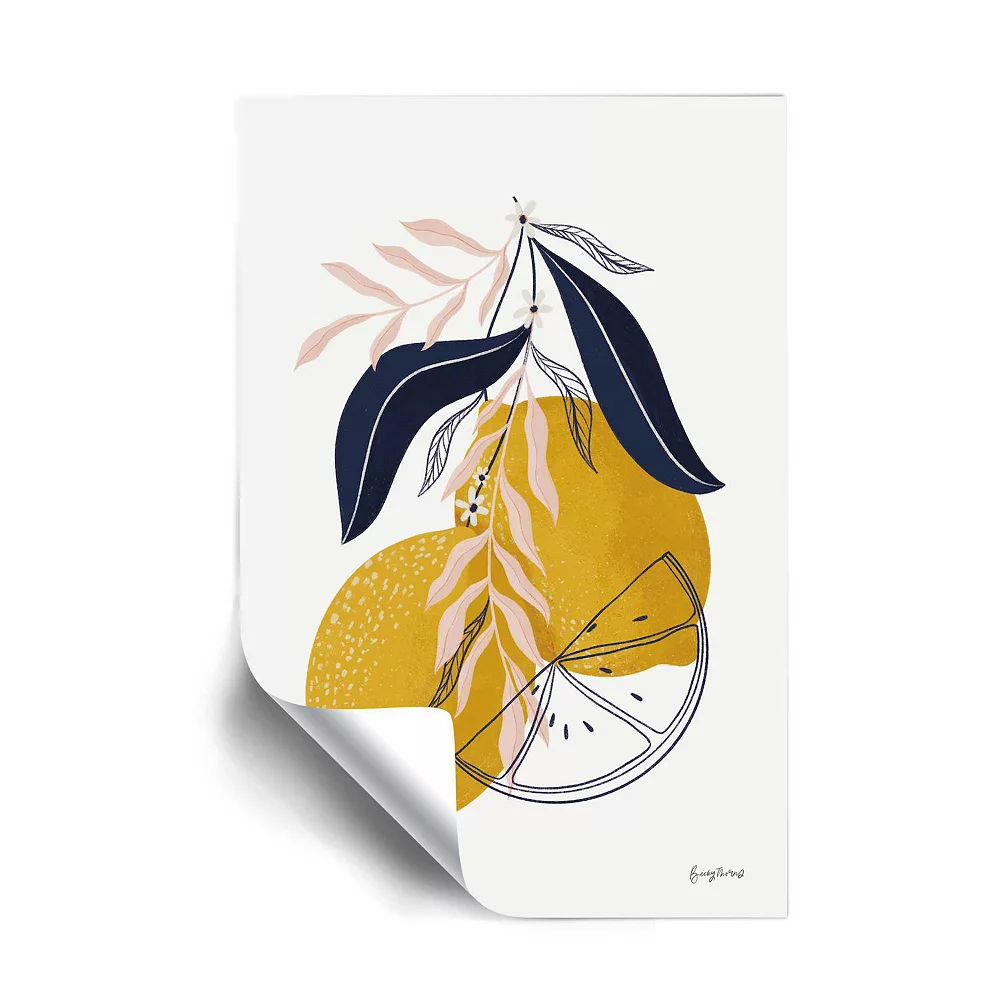 ArtWall Lemons II Removable Wall Art 1 ArtWall Lemons II Removable Wall Art
