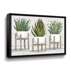 ArtWall Succulent Trio Framed Wall Art