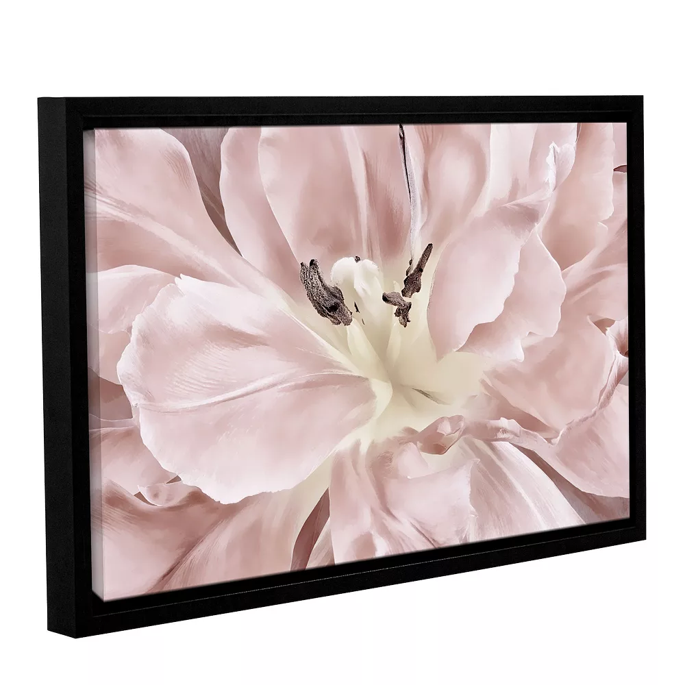 ArtWall Pastel Floral Floating Framed Wall Art 1 ArtWall Pastel Floral Floating Framed Wall Art