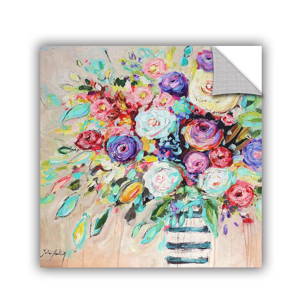 ArtWall Vibrant Bouquet Removable Wall Art 1 ArtWall Vibrant Bouquet Removable Wall Art