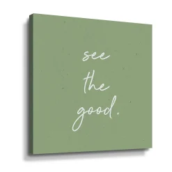 ArtWall Gentle Words I Canvas Wall Art