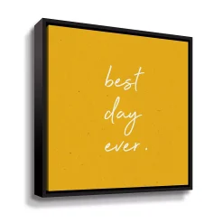 ArtWall Gentle Words II Framed Wall Art