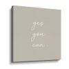 ArtWall Gentle Words IV Canvas Wall Art