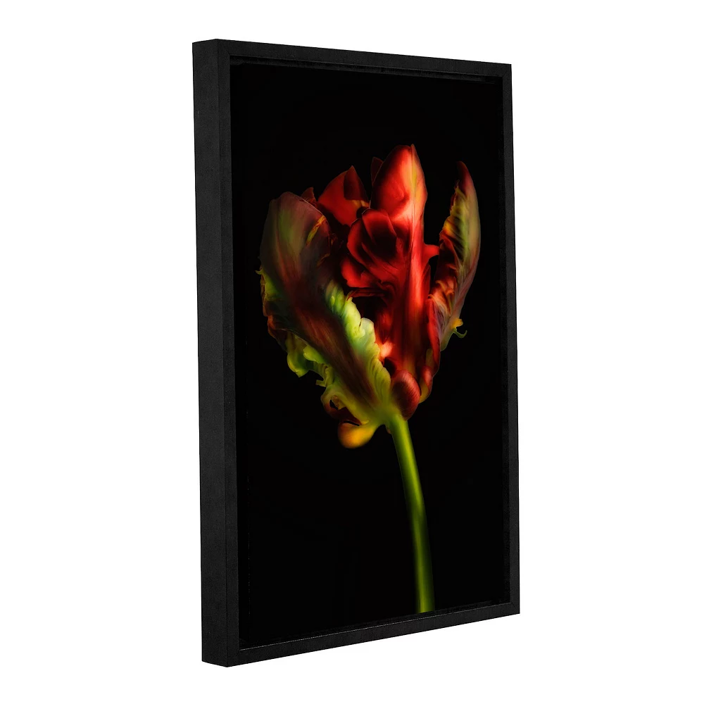 ArtWall Tulip Parrot II Floating Framed Wall Art 1 ArtWall Tulip Parrot II Floating Framed Wall Art
