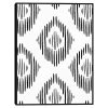 Master Piece Bohemian Pattern 1 Framed Canvas Wall Art