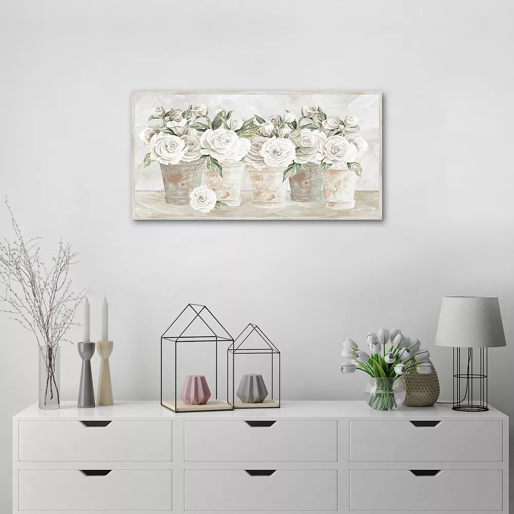 Master Piece Potted Roses Framed Wall Art 4 Master Piece Potted Roses Framed Wall Art - Image 4