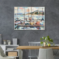 Master Piece Harbor Colors Sailboat Framed Wall Art -Kohl's Sales 5858140 ALT3