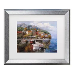 Trademark Fine Art At Sea Framed Wall Art