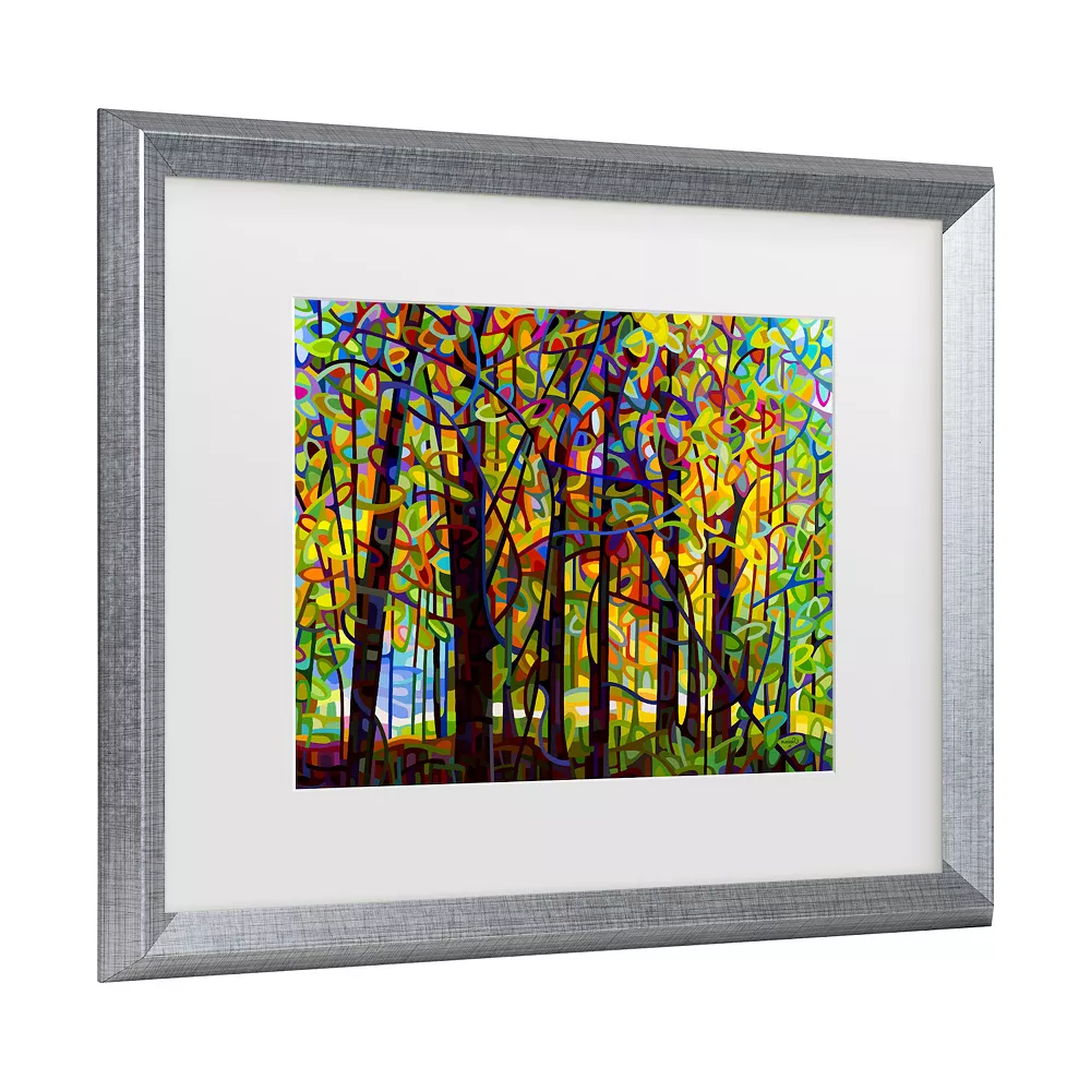 Trademark Fine Art Standing Room Only Trees Framed Wall Art 3 Trademark Fine Art Standing Room Only Trees Framed Wall Art - Image 3