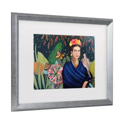 Trademark Fine Art Sylvie Demers Frida Matted Framed Art 6 Trademark Fine Art Sylvie Demers Frida Matted Framed Art -Kohl's Sales 5877682 ALT2